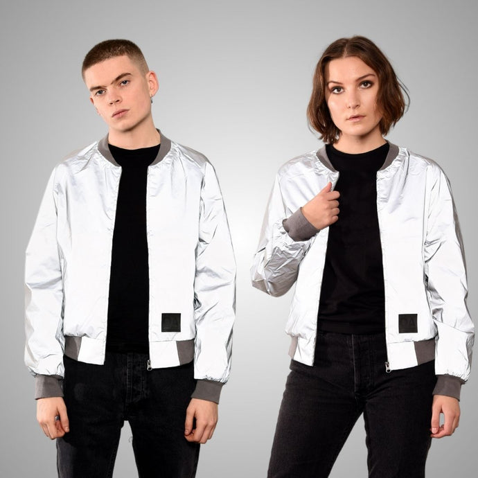 BOMBER JACKET REFLECTIVE