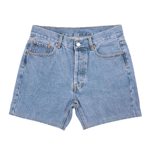 UNISEX DENIM SHORTS BLUE